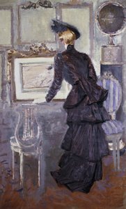 Daisy, prinsesse af Pless i kunstnerens studie, 1907 af Paul Cesar Helleu