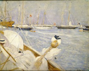 Dora Hugo og Kunstnerens Hustru; Dora Hugo og kunstnerens kone, af Paul Cesar Helleu