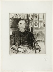 Portræt af Alexis Rouart af Paul Cesar Helleu
