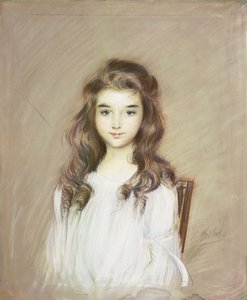 Marquisen af Elbes datter, ca. 1901 af Paul Cesar Helleu