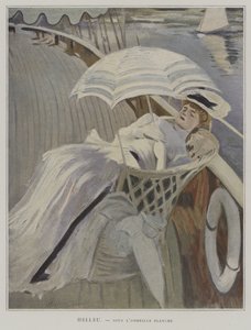 Under den hvide paraply af Paul Cesar after Helleu