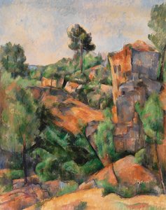 Bibemus Quarry, ca. 1895 (olie på lærred) af Paul Cézanne