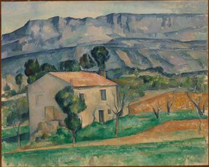 Hus i Provence af Paul Cézanne