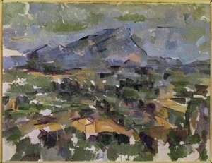Sainte-Victoire-bjerget af Paul Cézanne