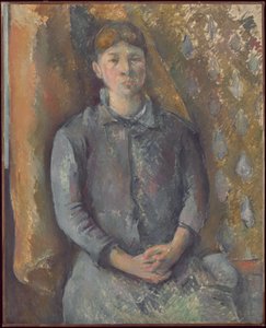 Madame Cezanne af Paul Cézanne