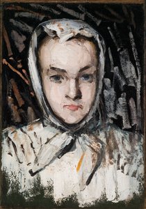 Marie Cézanne, kunstnerens søster (recto), kunstnerens mor (verso)