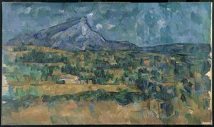 Mont Sainte-Victoire af Paul Cézanne