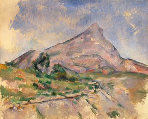 Mont Sainte-Victoire af Paul Cézanne