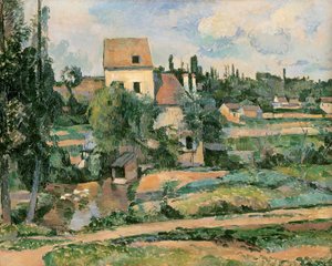Moulin de la Couleuvre i Pontoise af Paul Cézanne