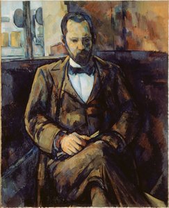 Portræt af Ambroise Vollard af Paul Cézanne