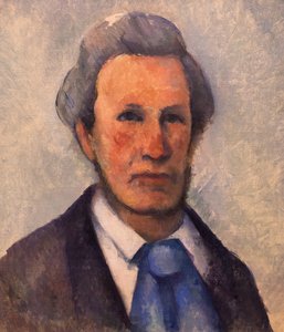 Portræt af Victor Chocquet af Paul Cezanne