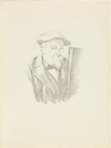 Selvportræt af Paul Cézanne