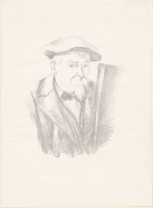 Selvportræt af Paul Cézanne
