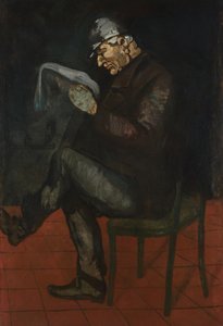 Malerens far, Louis-Auguste Cézanne, ca. 1865 (olie på lærred) af Paul Cézanne