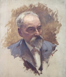 André Theuriet (1833-1907) (olie på lærred)