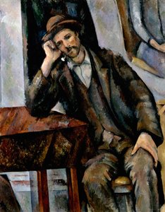 En ryger, 1890-1892. af Paul Cézanne