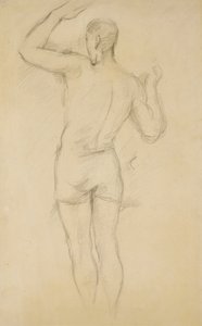 Badende stående; Stående Bader, ca. 1885-88 af Paul Cézanne