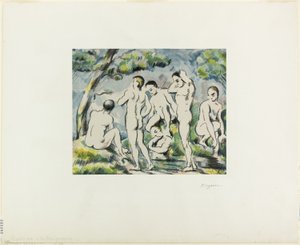 Badende af Paul Cézanne