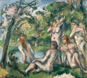 Badende af Cezanne, Paul (1839-1906) af Paul Cézanne