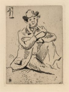 Guillaumin med den hængte mand af Paul Cézanne