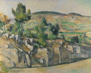 Bakkeskråning i Provence, ca. 1890 af Paul Cézanne