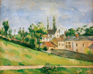 Den stigende vej - Den stigende vej af Paul Cézanne