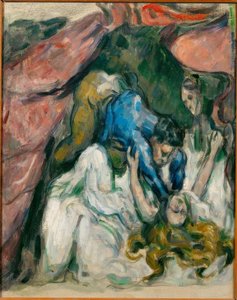 Den kvalt kvinde af Paul Cézanne