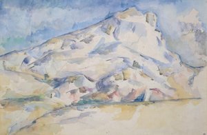 Sainte Victoire bjerget af Paul Cézanne