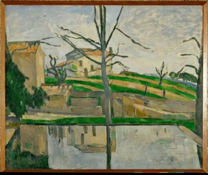 Jas de Bouffan-bassinet af Paul Cézanne