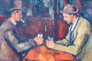 Kortspillerne, af Cézanne, Musée d