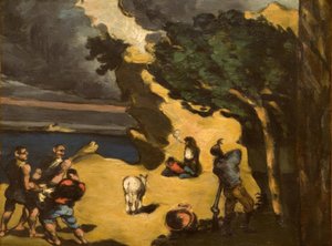 Æseltyve af Paul Cézanne