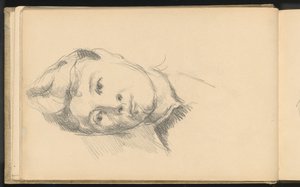 Madame Cezanne af Paul Cézanne