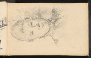 Madame Cezanne af Paul Cézanne