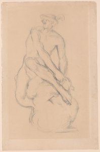 Merkur (efter Pigalle) af Paul Cézanne