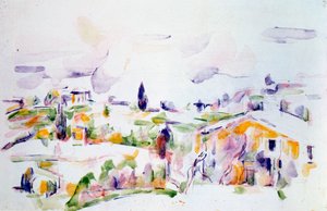 Passage gennem Provence, c1900-1906 af Paul Cézanne