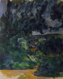 Blåt landskab af Paul Cézanne