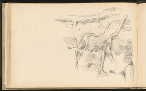 Fyrretræ af Paul Cézanne