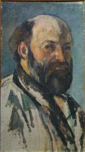 Portræt af kunstneren af Paul Cézanne