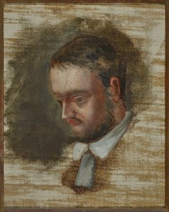 Portræt af Emile Zola af Paul Cézanne
