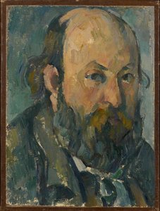 Selvportræt, 1877-1878. af Paul Cézanne