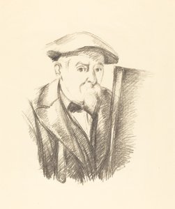 Selvportræt, 1898. af Paul Cézanne