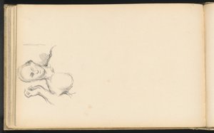 Studie af "Den romerske taler (Germanicus)" af Paul Cézanne