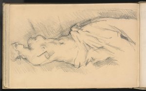 Studie af "Venus de Milo" af Paul Cézanne