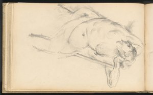 Studie af den allegoriske figur Bellona i Rubens