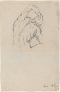 Studie af "Ecorché" [recto] af Paul Cézanne
