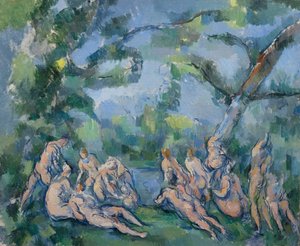 De badende, 18991904. af Paul Cézanne