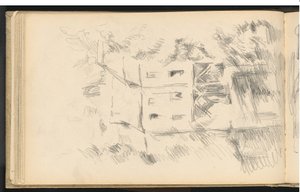 Møllen af Paul Cézanne