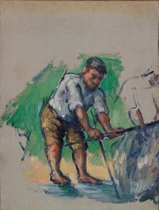 Brøndboreren (Le Foreur) af Paul Cézanne