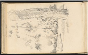 Træer og Buske af Paul Cézanne