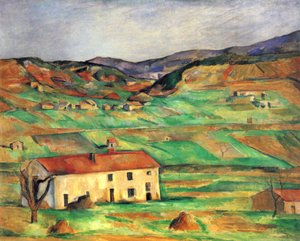 Omgivelser af Gardanne af Paul Cézanne